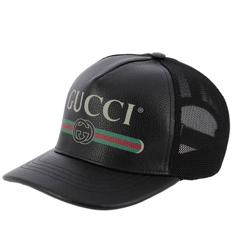 cappello gucci nero uomo|gucci cappelli.